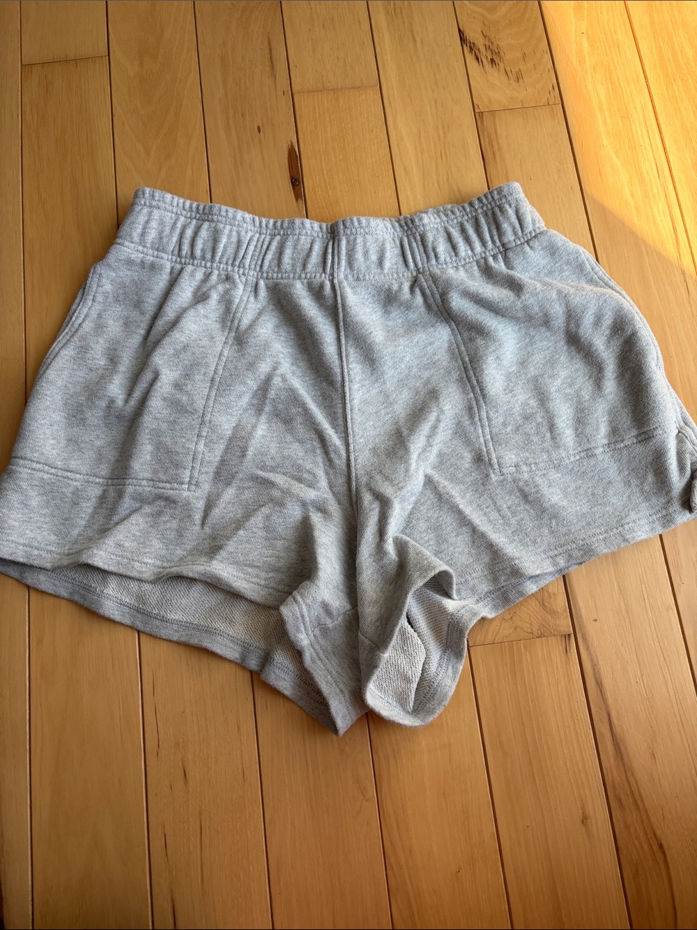 aerie Light Gray Athletic Lounge Shorts